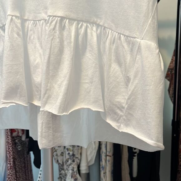 Sanctuary Short Sleeve Top, SM, White - Picture 4 of 8